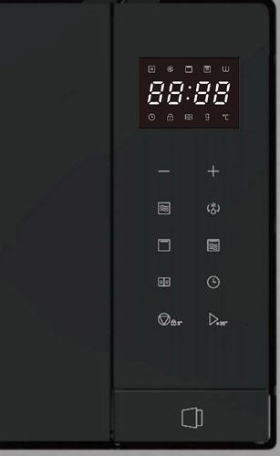 Встраиваемая микроволновая печь СВЧ Haier HMX-BTG207X фото 3