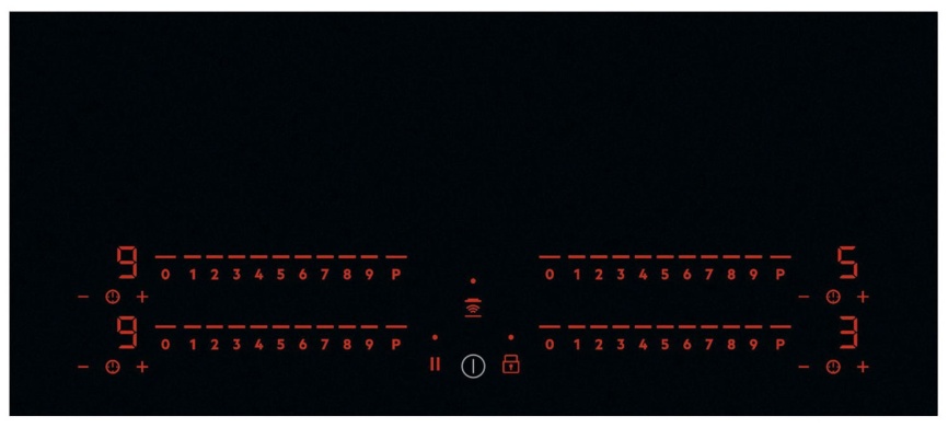 Электрическая варочная панель Electrolux EIP8146 78 см, 4 конфорки стеклокерамика, черный фото 2