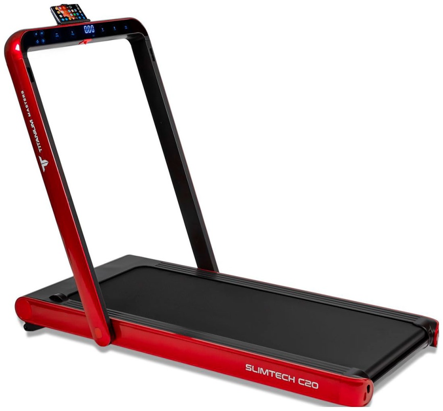Беговая дорожка Titanium Masters Slimtech C20 красная фото 2