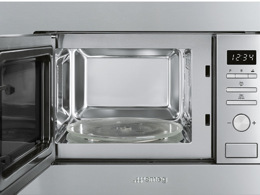 Встраиваемая микроволновая печь SMEG SMEG FMI020X фото 2