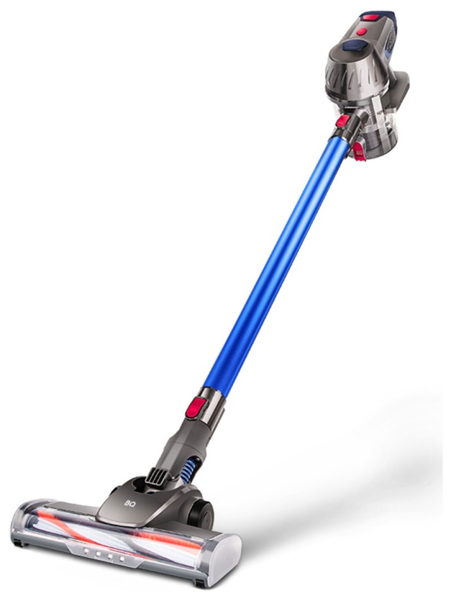 Пылесос вертикальный BQ VC1002H, серый/синий фото 1