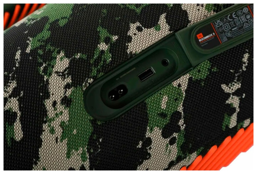 Портативная акустика JBL BOOMBOX3SQUADUK, хаки фото 7