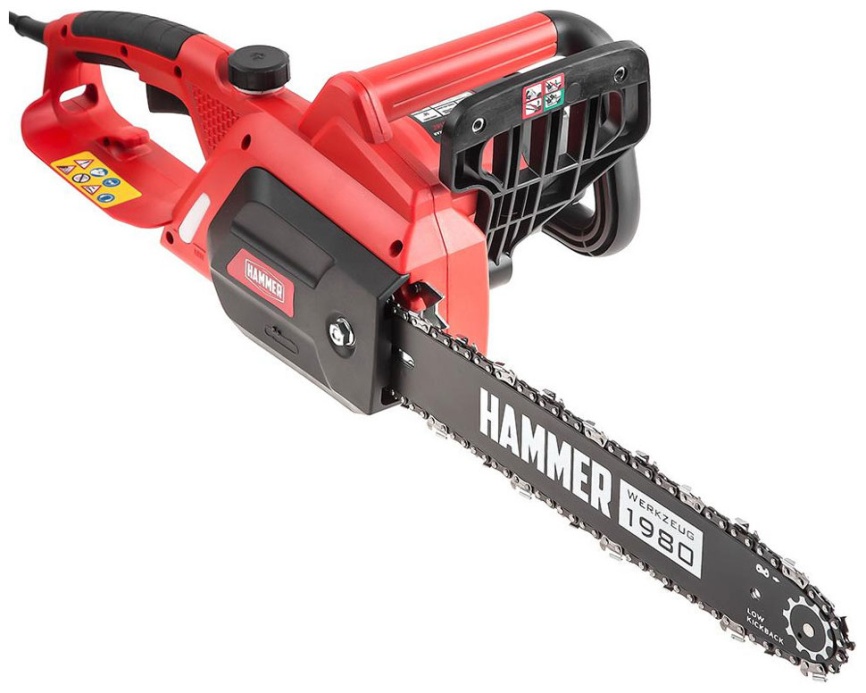 Цепная пила Hammer CPP1814E красный фото 1