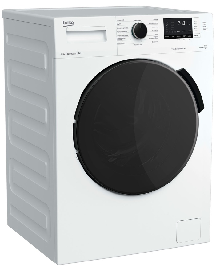 Стиральная машина Beko WSPE6H612W 6,5 кг, белый фото 2