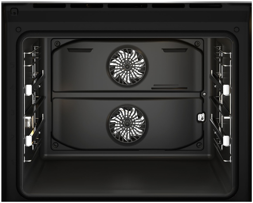 Электрический духовой шкаф Beko BBVM13400XDS 59 см, 72 л, гриль и конвекция, черный фото 2