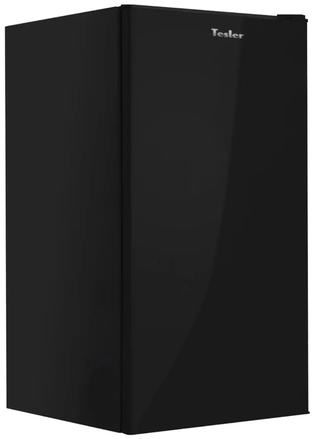 Однокамерный холодильник Tesler RC-95 BLACK GLASS фото 1