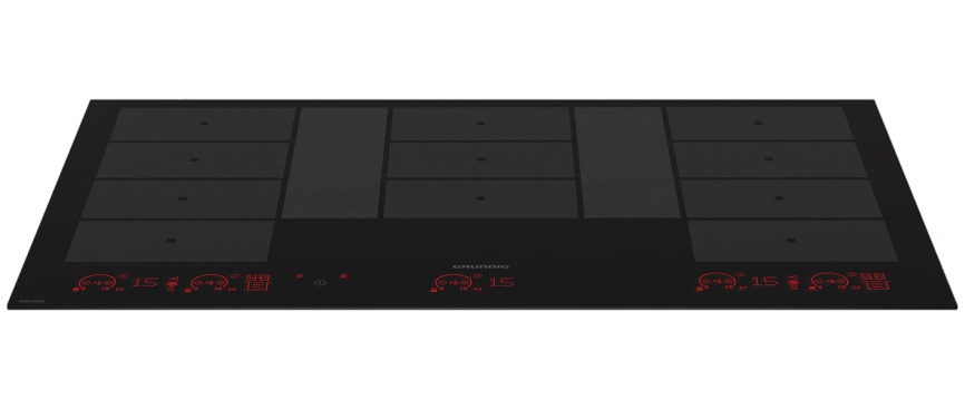 Электрическая варочная панель Grundig GIEI938980I 87 см, 13 конфорок стеклокерамика, черный фото 2