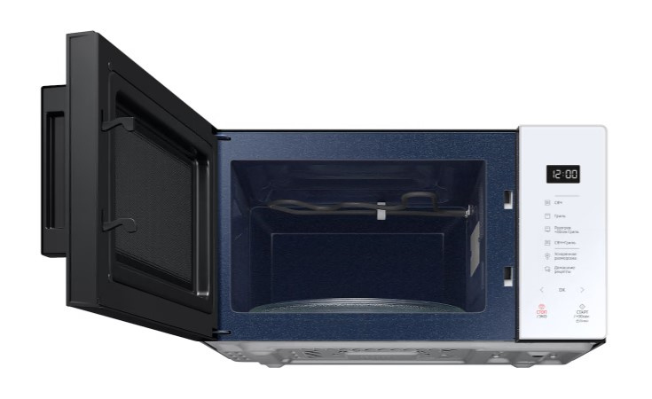Микроволновая печь 23L GRILL MG23T5018AW/BW белый SAMSUNG фото 5
