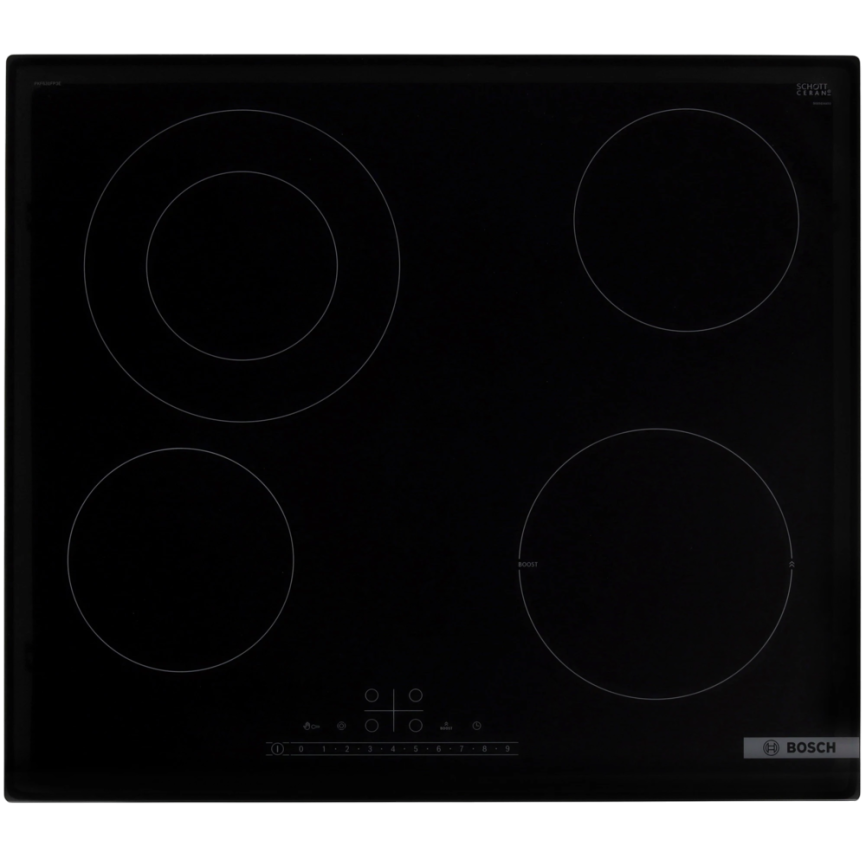 Встраиваемая электрическая панель BOSCH Встраиваемая варочная панель BOSCH PKF631FP3E фото 1