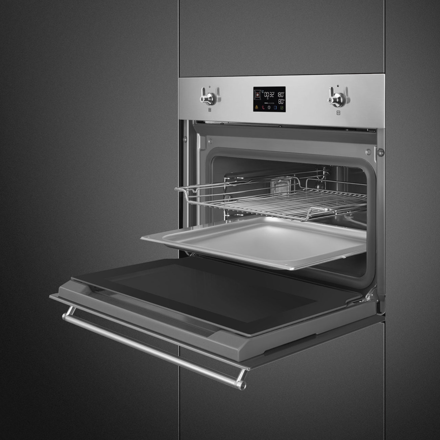 Встраиваемая электрическая духовка SMEG SMEG SO4302S3X фото 4