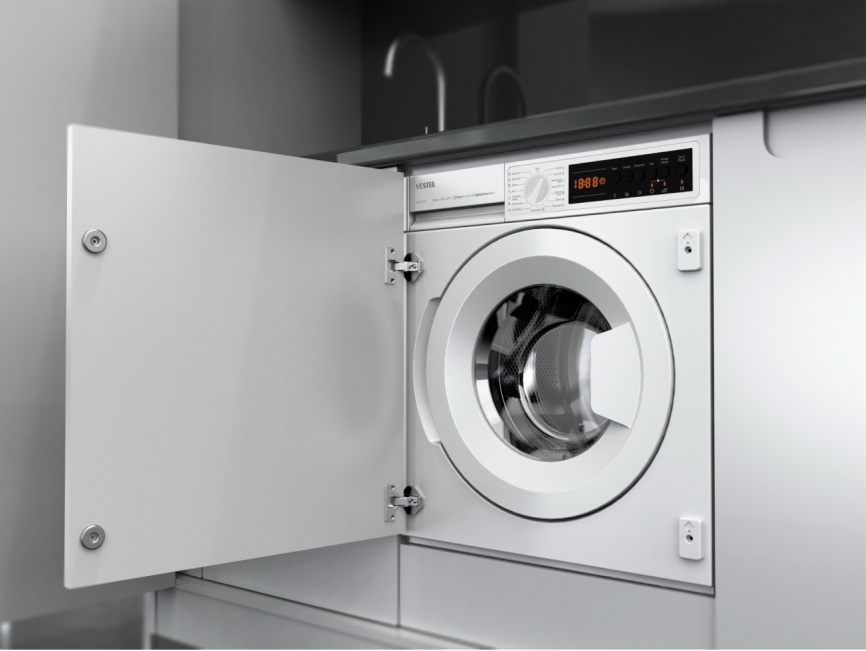 Встраиваемая стиральная машина Vestel WMBI7100T1W 7 кг, белый фото 10