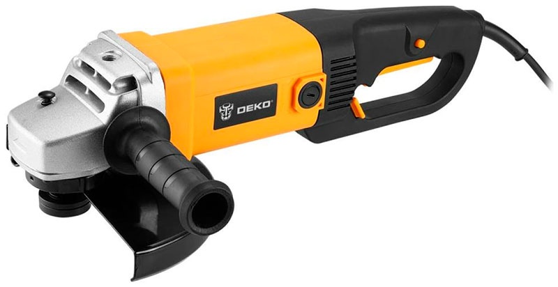 Угловая шлифовальная машина (болгарка) Deko DKAG2450-230, 230 мм, 2450 Вт 063-4328 фото 1