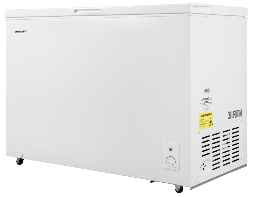 Морозильный ларь Kraft BD (W)-340RX A+ 340 л, белый фото 5