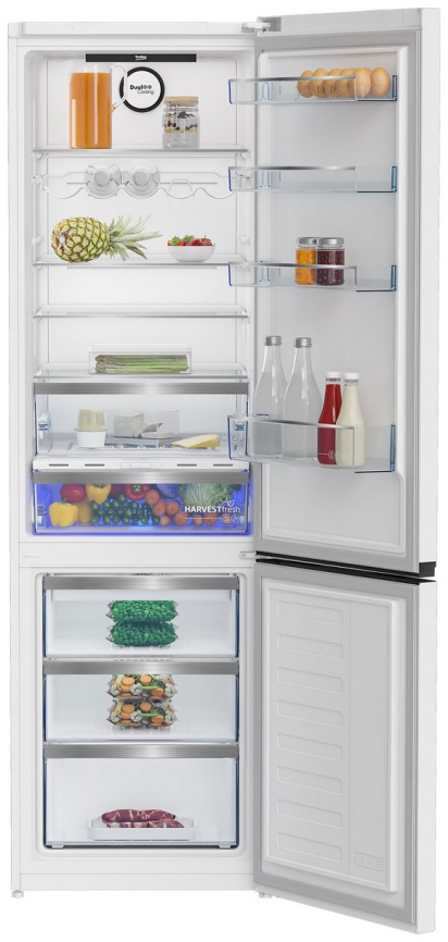 Двухкамерный холодильник Beko B5RCNK403ZW No frost, белый фото 2