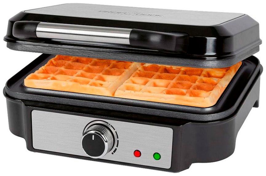 Вафельница Profi Cook PC-WA 1240 inox, термостат, быстрый нагрев фото 2
