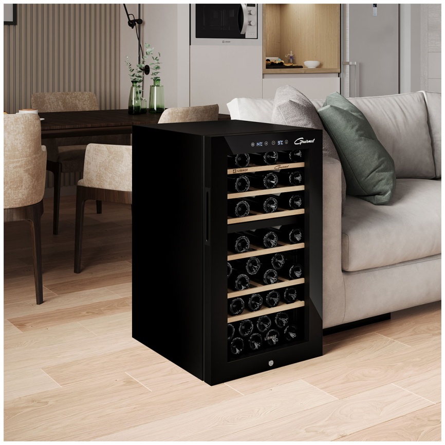 Винный шкаф Libhof GMD-54 black фото 11