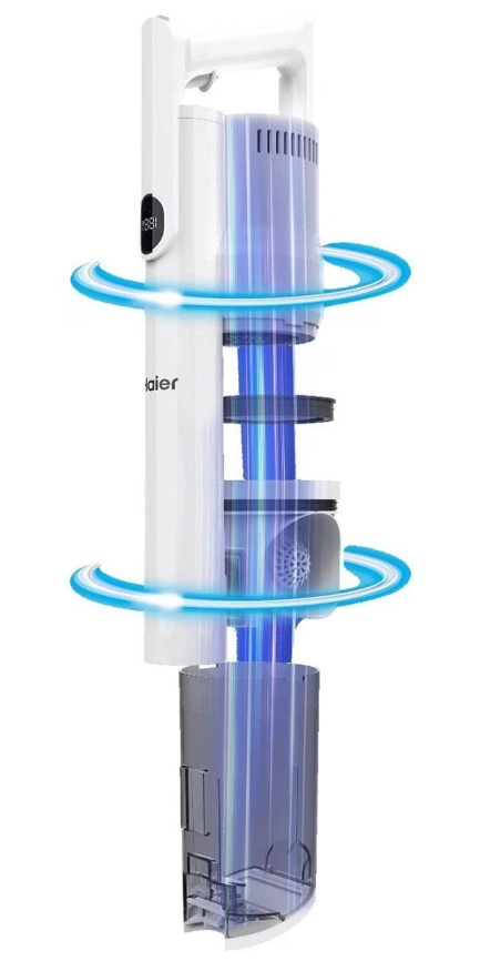 Вертикальный беспроводной пылесос Haier Вертикальный беспроводной пылесос Haier HVC150 с турборежимом фото 5