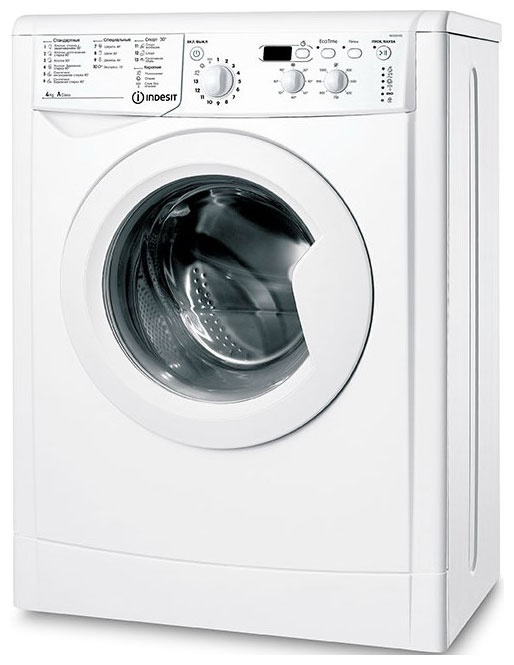 Стиральная машина Indesit IWUD 4105 (CIS) автомат 4 кг, белый фото 2