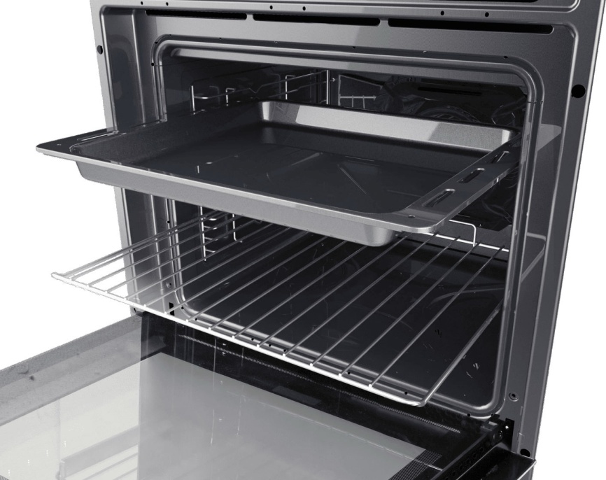 Электрический духовой шкаф Candy FCT615NXLRU 59 см, 70 л, гриль и конвекция, черный фото 2