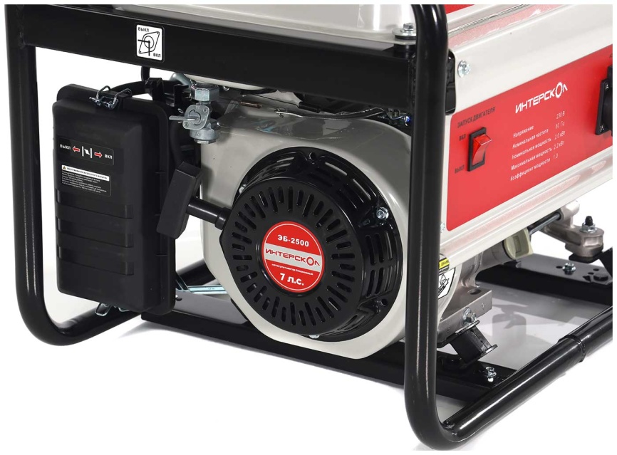 Бензиновая электростанция Интерскол ЭБ-2500 (793.0.0.40) фото 5