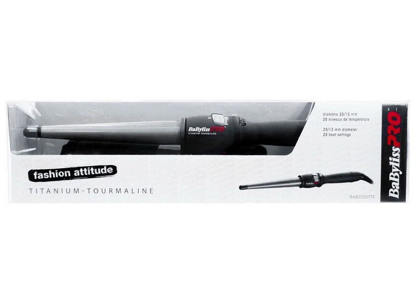 Профессиональная конусная плойка Babyliss PRO Titanium Tourmaline 13-25 мм (BAB2280TTE) фото 5
