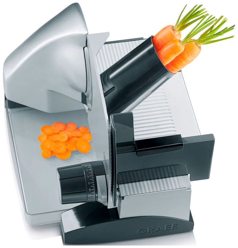 Ломтерезка Graef SKS 500 silber, 170 Вт, держатель Mini-slice фото 6