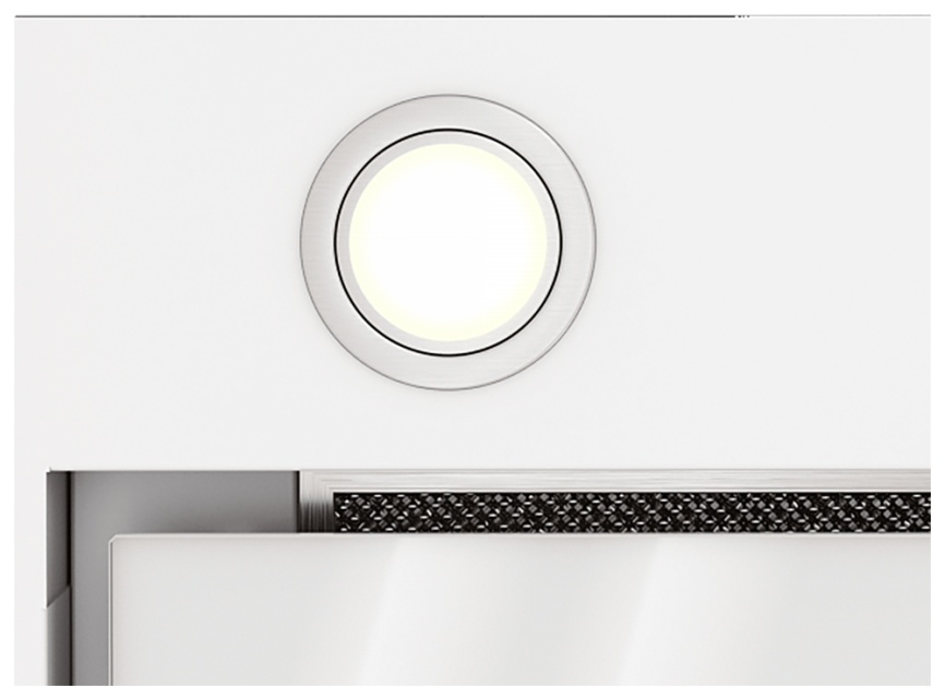 Вытяжка встраиваемая Elikor Cube 60П-1000, белый SM/белый фото 2