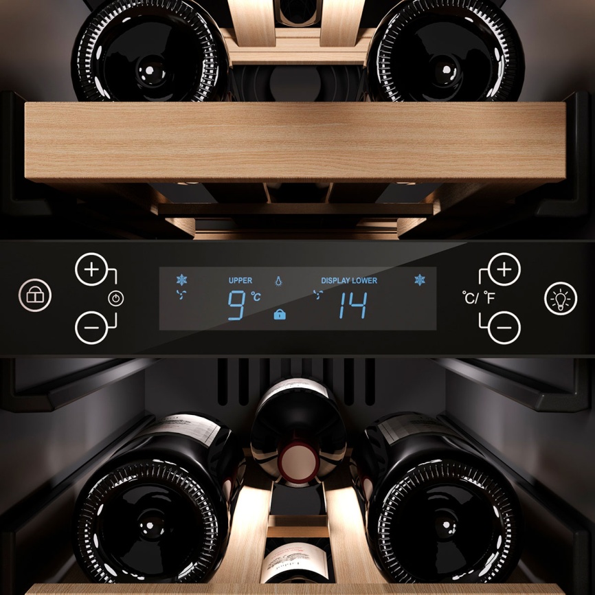 Встраиваемый винный шкаф Libhof CXD-16 Black фото 4