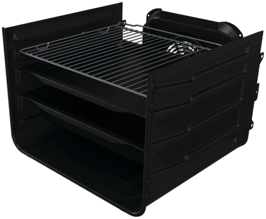 Комбинированная плита Gorenje GK5A42WF-B 50 см, 4 конфорки, белый фото 9