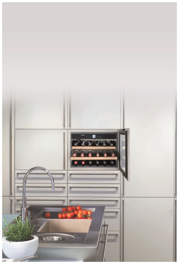Встраиваемый винный шкаф Liebherr WKEes 553-26 001 нержавеющая сталь фото 6