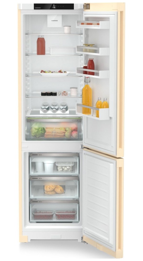 Двухкамерный холодильник Liebherr CNbed 5703-22 001 No frost, бежевый фото 7