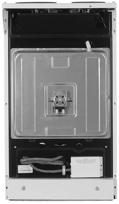 Электроплита De luxe 5004.16 э 50 см, 43 л, 4 конфорки, белый фото 12