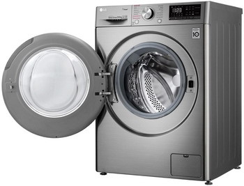 Стиральная машина с сушкой LG F4V5VG2S 9 кг, серый металлик фото 2