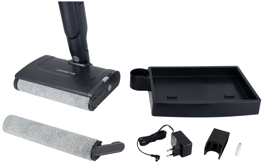 Беспроводная электрошвабра 2 в 1 Polaris PFW 3030, серый фото 7