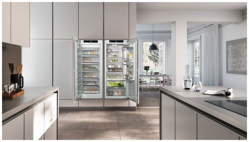 Встраиваемый холодильник Side-by-Side Liebherr IXRF 4555-22 001 BioFresh No frost, белый фото 3