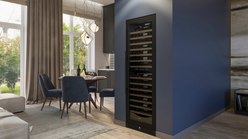 Винный шкаф Libhof SMD-110 slim black фото 16