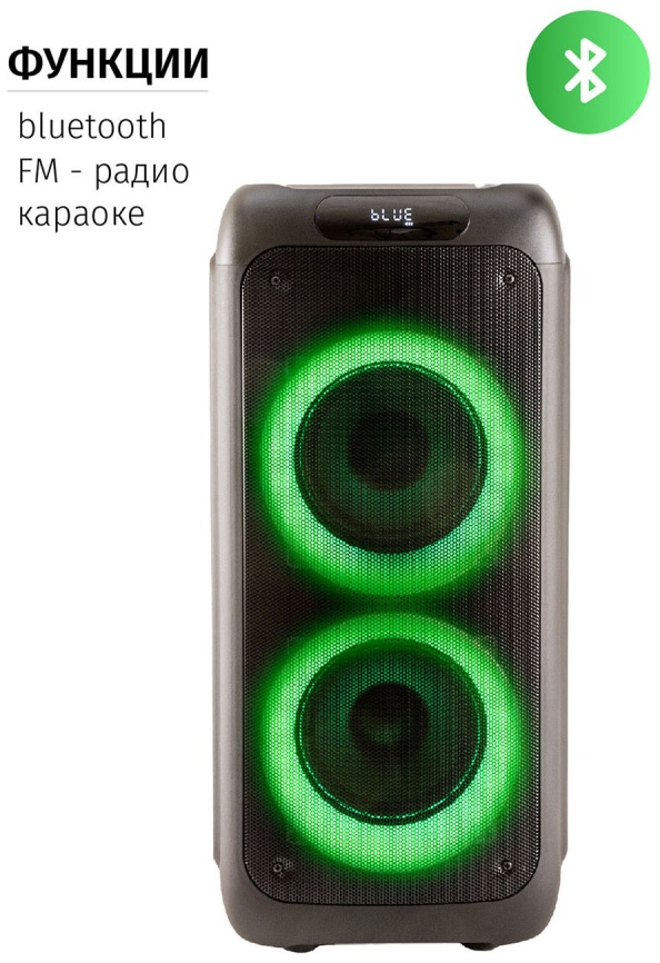 Акустическая система AIWA Домашняя акустическая система AIWA CAS-500 с Bluetooth, черная фото 3