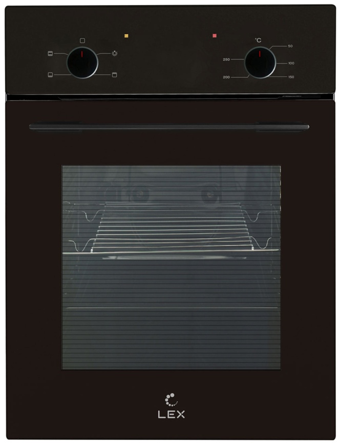 Электрический духовой шкаф LEX EDM 4545 ВBL 45 см, 55 л, черный фото 1