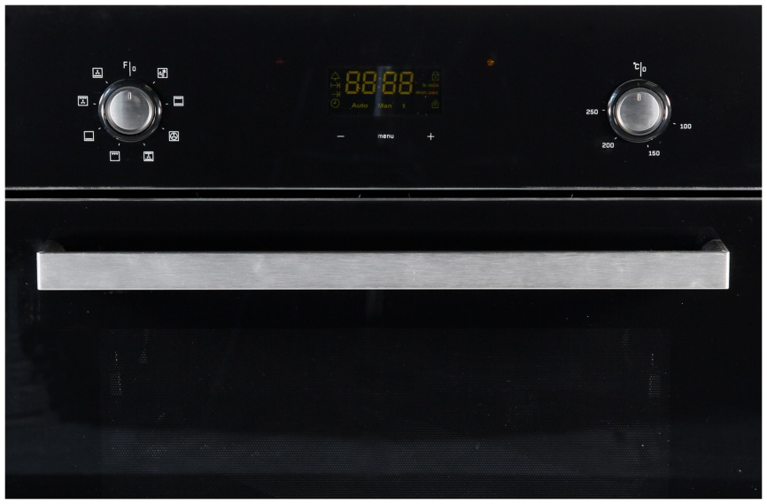 Электрический духовой шкаф De luxe 6009.05эшв-047 59 см, 64 л, гриль и конвекция, черный фото 3