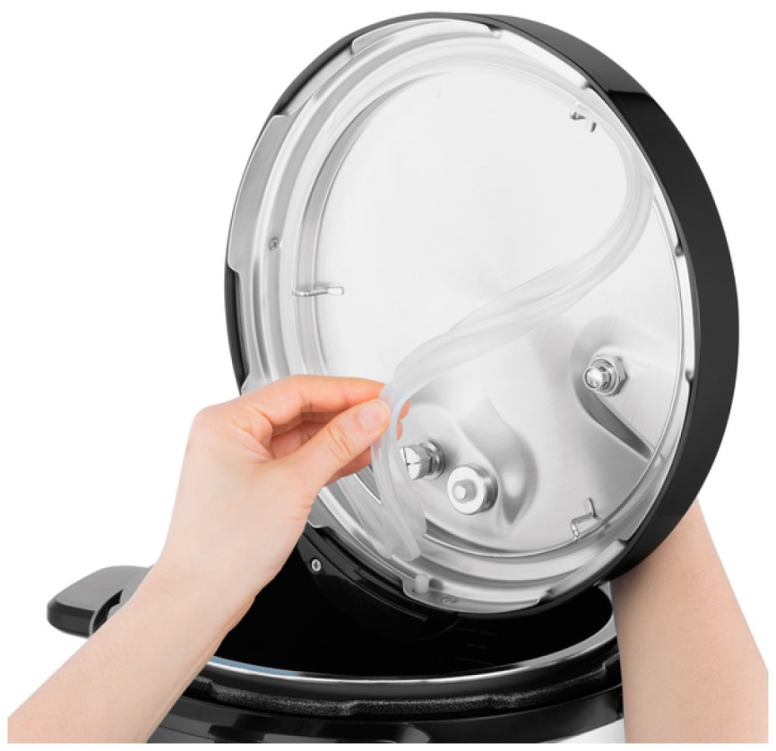 Мультиварка-скороварка Moulinex CE620D32, черный/серебристый фото 5