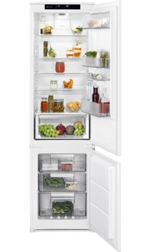 Встраиваемый двухкамерный холодильник Electrolux LNS6TE19S No frost, белый фото 1