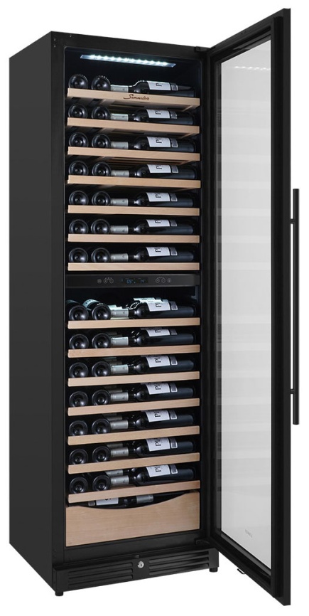 Винный шкаф Libhof SMD-110 slim black фото 2