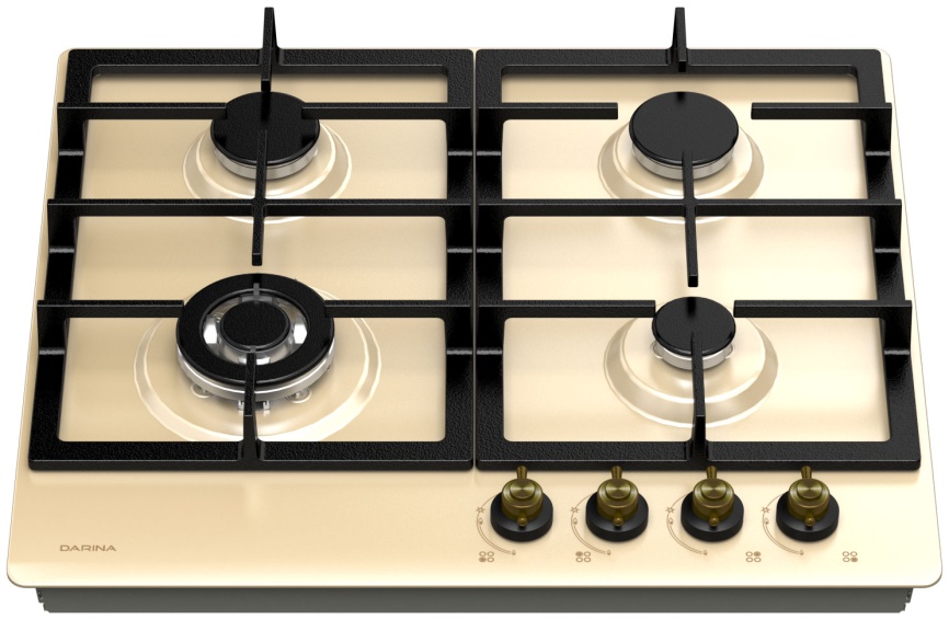 Газовая варочная панель Darina 1T38 BGM341 08 Bg фото 5