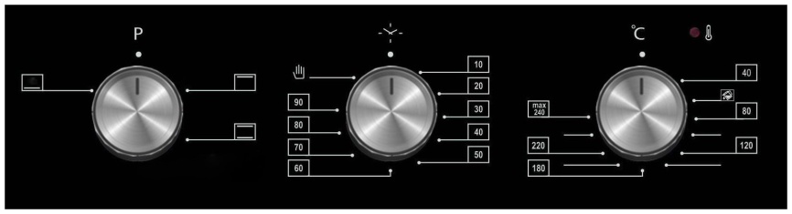 Электрический духовой шкаф Simfer B4EB14006 45 см, 49 л, черный фото 2