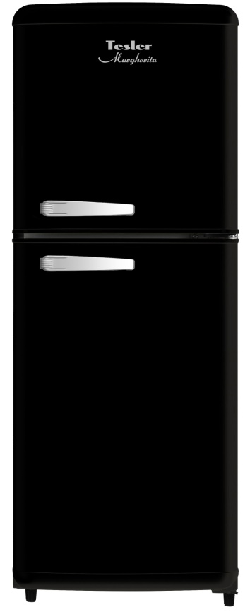 Двухкамерный холодильник Tesler RT-110, черный фото 1
