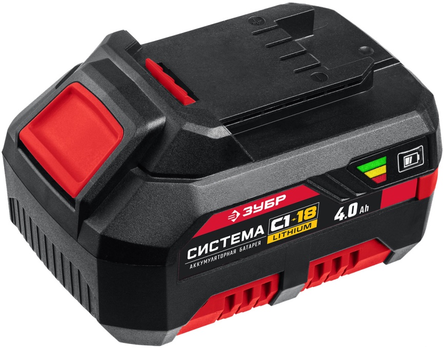 Пила сабельная Зубр СПЛ-185-41 18В, 1 АКБ (4Ач), в коробке фото 6