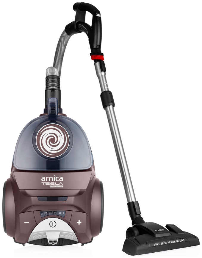 Пылесос напольный Arnica Tesla Ergo (ET14340) коричневый фото 7