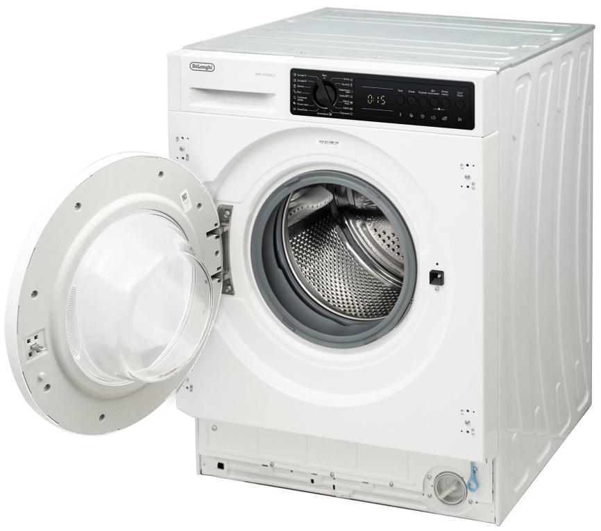 Встраиваемая стиральная машина De’Longhi DWMI 725 ISABELLA автомат 7 кг, белый фото 3
