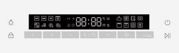 Электрический духовой шкаф Haier HMX-BDC399W 59 см, 40 л гриль, белый фото 3