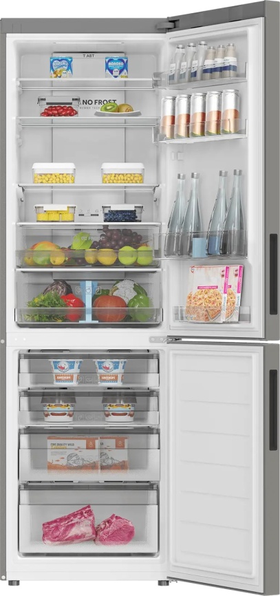 Двухкамерный холодильник Haier C2F619CFU1, дисплей, система No Frost фото 2